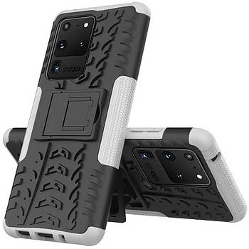 Чохол Armor Case для Samsung G988 Galaxy S20 Ultra White