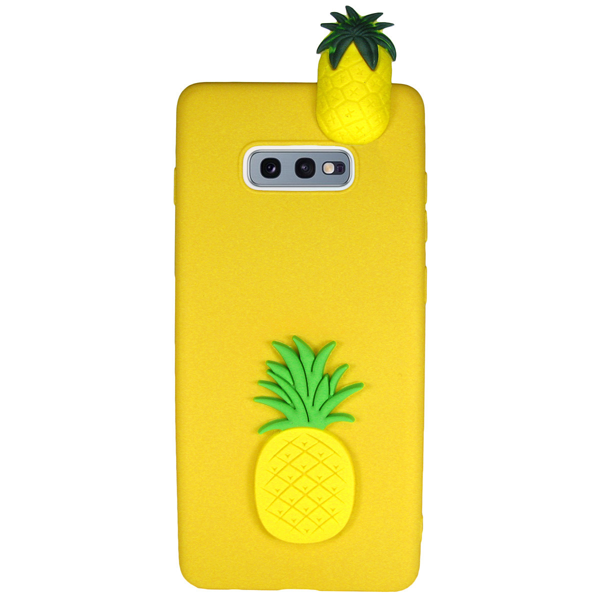 Чохол Cartoon 3D Case для Samsung G970 Galaxy S10e Ананаси