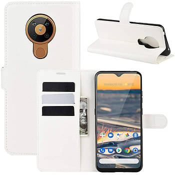 Чохол-книжка Litchie Wallet для Nokia 5.3 White