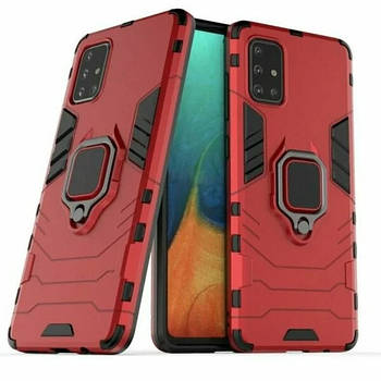 Чохол Ring Armor для Samsung A515 Galaxy A51 Red