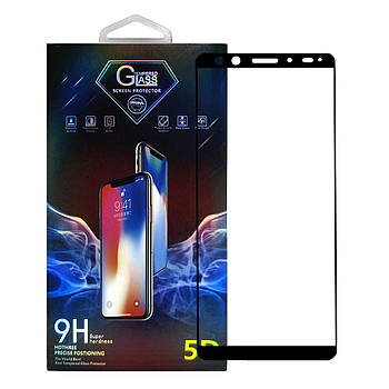 Захисне скло Premium Glass 5D Full Glue для HTC U12 / U12 Plus Black