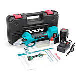 Акумуляторний секатор Makita DUP265Z 24 V 5 AH, електросекатор Макіта для саду, фото 8