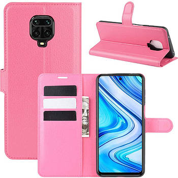 Чохол-книжка Litchie Wallet для Xiaomi Redmi Note 9s / Note 9 Pro / Note 9 Pro Max Rose