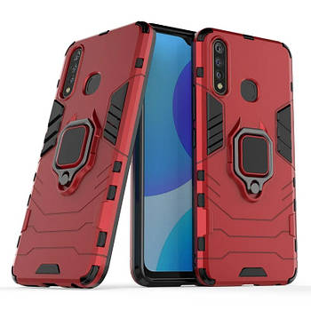 Чохол Ring Armor для Vivo Y19 / U3 / Z5i / Y5S Red