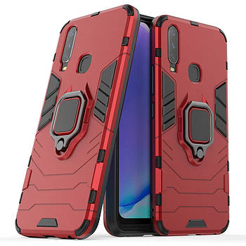 Чохол Ring Armor для Vivo Y17 / Y3 / Y15 / U3X / Y11 Red