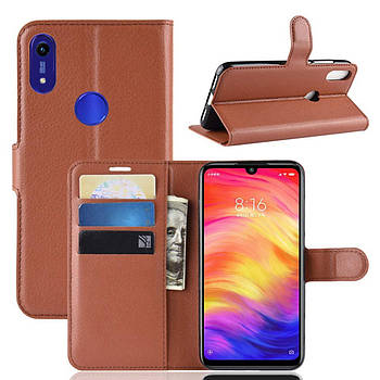 Чохол-книжка Litchie Wallet для Honor 8A / 8A Pro / Huawei Y6s Коричневий