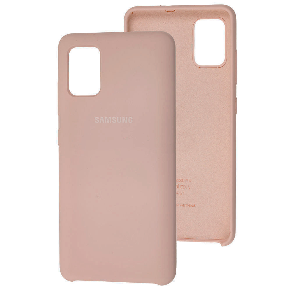 Чохол Silicone Case для Samsung Galaxy A51 Nude