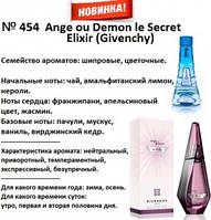 454 парфуми "Reni" Альтернатива Ange ou Demon Le Secret Elixir Givenchy