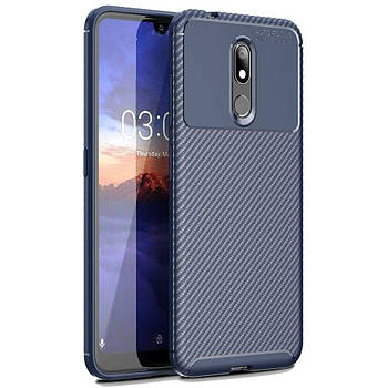 Чохол Carbon Case для Nokia 3.2 Blue