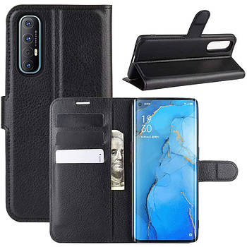 Чохол-книжка Litchie Wallet для Oppo Reno 3 Pro Black