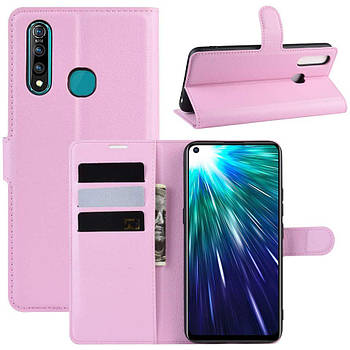 Чохол-книжка Litchie Wallet для Vivo Z5X / Z1 Pro Pink