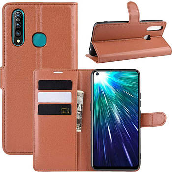 Чохол-книжка Litchie Wallet для Vivo Z5X / Z1 Pro Brown