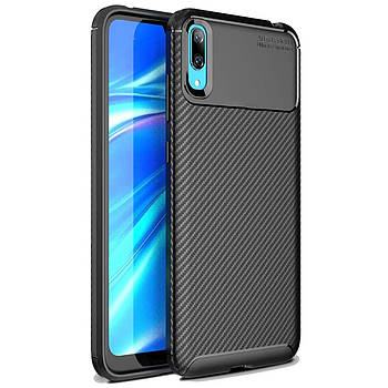 Чохол Carbon Case для Huawei Y7 Pro 2019 Black