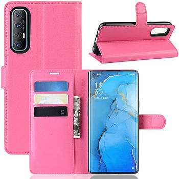 Чехол-книжка Litchie Wallet для Oppo Reno 3 Pro Rose