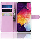 Чохол-книжка Litchie Wallet для Samsung Galaxy A50 / A50s / A30s Світло-рожевий, фото 2