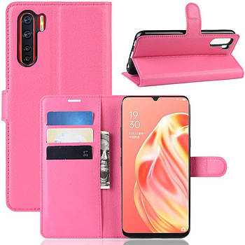 Чохол-книжка Litchie Wallet для Oppo Reno 3 / A91 Rose