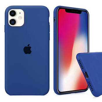 Чохол Silicone Full Cover для iPhone 11 Blue Cobalt