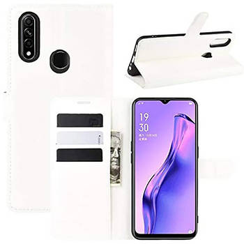 Чохол-книжка Litchie Wallet для Oppo A31 / A8 White