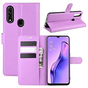 Чохол-книжка Litchie Wallet для Oppo A31 / A8 Violet