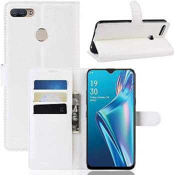 Чохол-книжка Litchie Wallet для Oppo A12 White