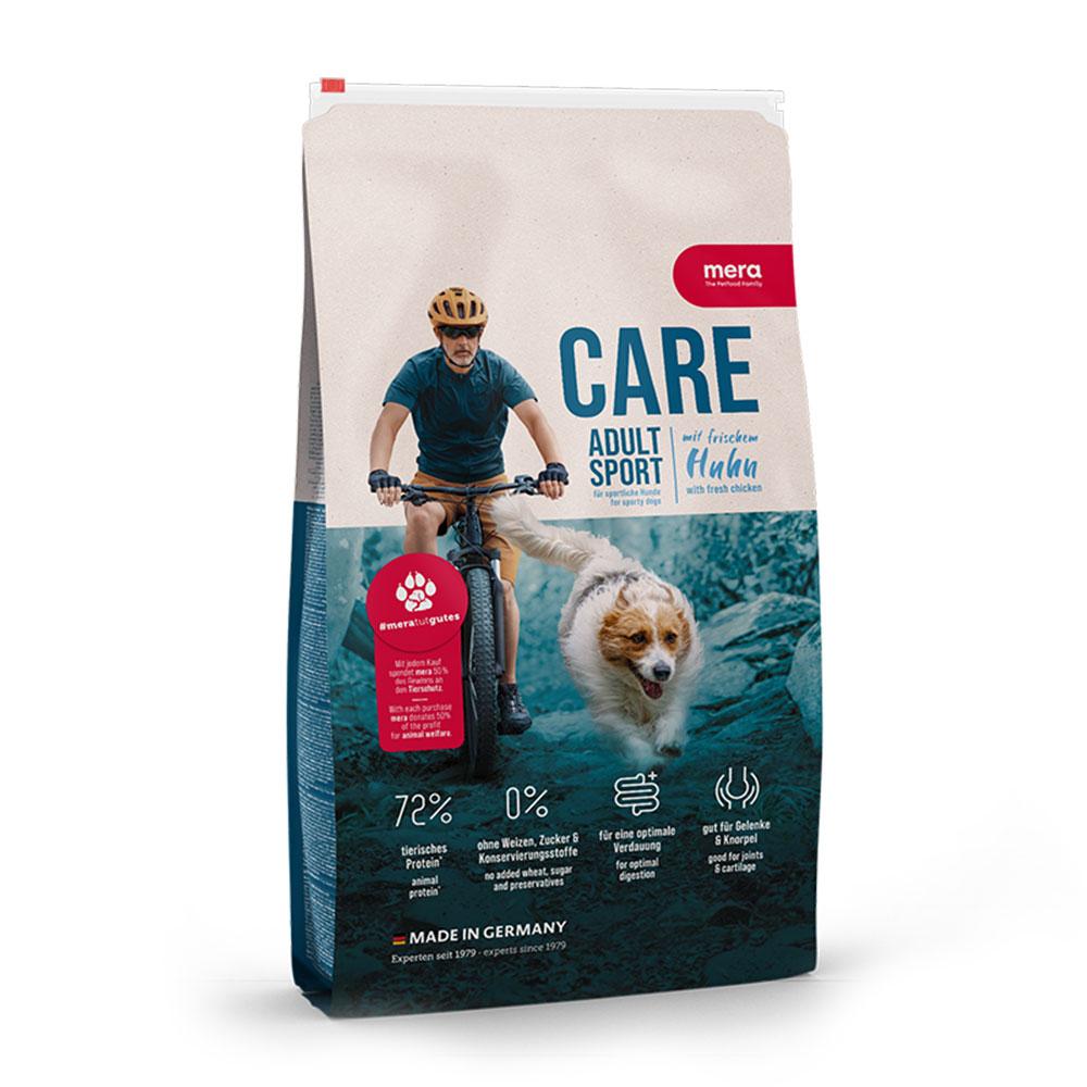 Сухий корм для активних собак зі свіжим м'ясом курки Mera Care Adult Sport Chicken 1 кг