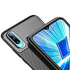 Чохол Carbon Case для Vivo Y17 / Y3 / U3x / U10 / Y15 / Y12 Black, фото 2