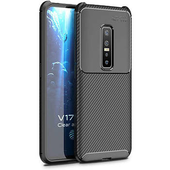 Чохол Carbon Case для Vivo V17 Pro Black