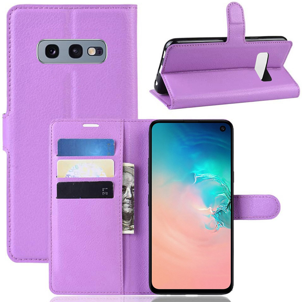 Чохол-книжка Litchie Wallet для Samsung G970 Galaxy S10e Violet