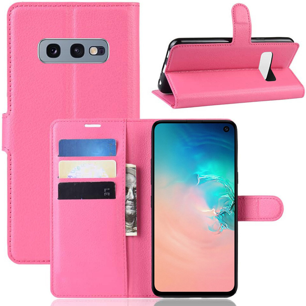 Чохол-книжка Litchie Wallet для Samsung G970 Galaxy S10e Rose