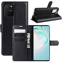 Чехол-книжка Litchie Wallet для Samsung G770 Galaxy S10 Lite Black