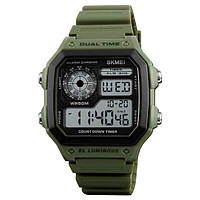 Часы наручные Skmei 1299 Original (Army Green, 1299AG) | Наручные часы