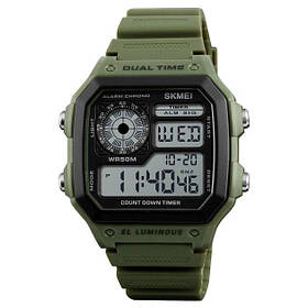 Годинник наручний Skmei 1299 Original (Army Green, 1299AG) | Наручний годинник