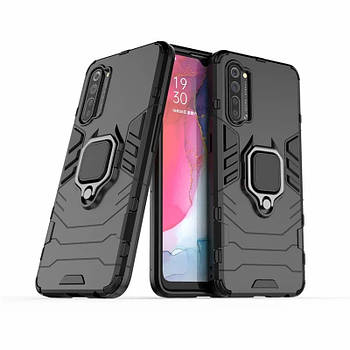 Чохол Ring Armor для Oppo Reno 3 / A91 / F15 Black