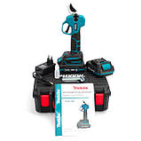 Акумуляторний секатор Makita DUP365 24 V 5 AH, електросекатор Макіта для саду, фото 7