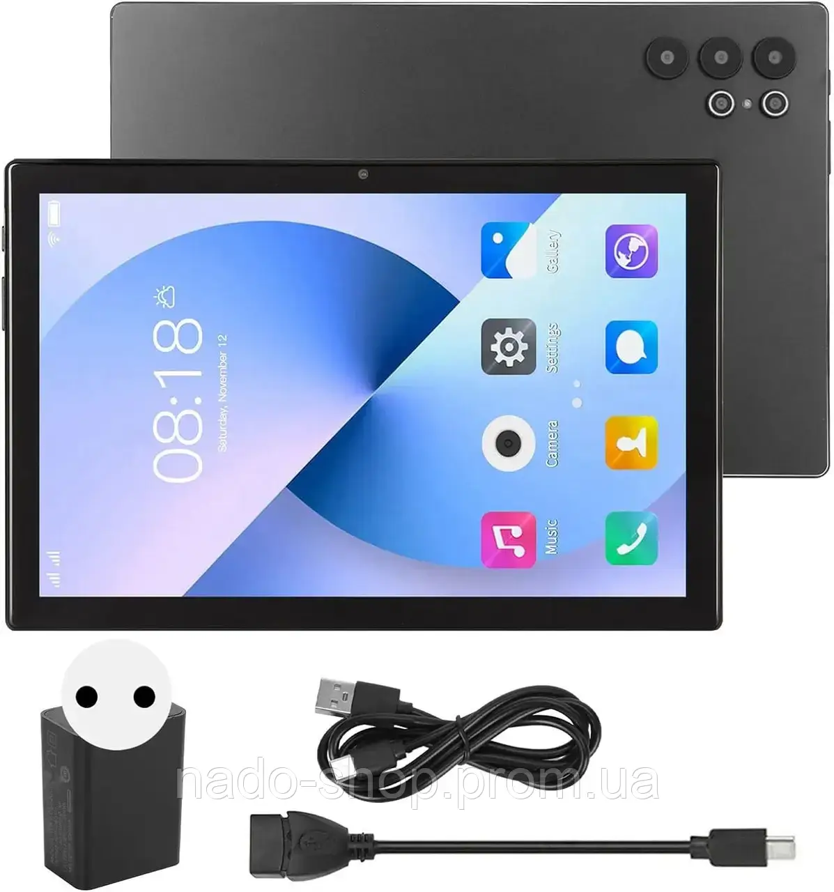 Мощный Планшет с Функцией Телефона I13 2Sim - 8Ядер+4GB Ram+64Gb ROM+GPS+  Type-C — Купить на BIGL.UA ? Удобная Доставка (1391700067)