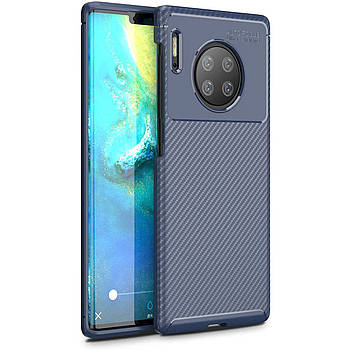 Чохол Carbon Case для Huawei Mate 30 Pro Blue