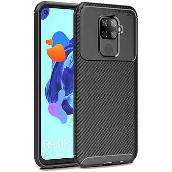 Чохол Carbon Case для Huawei Mate 30 Lite Black