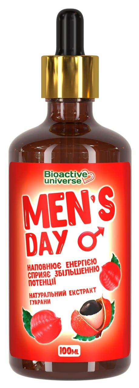 Засіб для потенції з гуараною, краплі 100мл, MEN'S DAY, фото 1