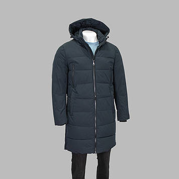 Куртка чоловіча M.A.D.I.S.S (зимова) R-4 Т.СИНЯ 100% поліестер. Утеплювач: Холлофайбер 3XL(Р)