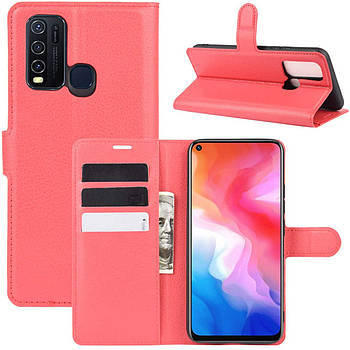 Чохол-книжка Litchie Wallet для Vivo Y30 / Y50 Red