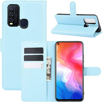 Чохол-книжка Litchie Wallet для Vivo Y30 / Y50 Blue