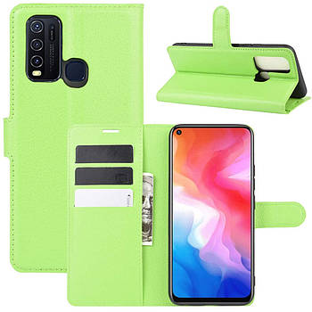 Чохол-книжка Litchie Wallet для Vivo Y30 / Y50 Green