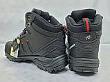 Зимові комфортні підліткові нубукові черевики під кросівки Bona, фото 6