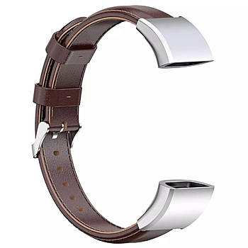 Шкіряний ремінець Leather Strap для Huawei Band 3 / 3 Pro / 4 Pro Brown