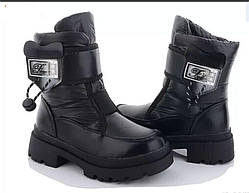 Дитячі зимові черевики на дівчинку, зимові термочеревики для дівчинки, зимові дитячі чобітки для дівчаток