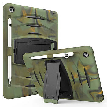 Чохол Heavy Duty Case для Apple iPad 7 2019 / iPad 8 2020 10.2 Green Camo