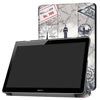 Чохол-книжка Colored Cover для Huawei MediaPad T3 10 Eiffel Tower