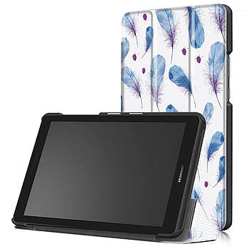 Чохол-книжка Colored Cover для Huawei MediaPad T3 8 Feathers