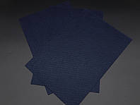 Темно-синий набор для декупажа из фетра 1 мм. 10 шт/уп. Декоративный жесткий фетр для игрушек Тонкий
