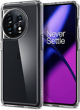 Чохол Spigen для OnePlus 11 - Ultra Hybrid, Crystal Clear (ACS05802)